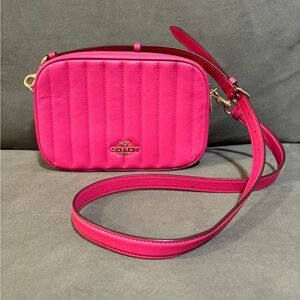*HOT PINK COACH* Cross body bag!